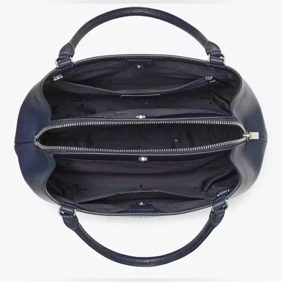 Kate Spade - NWT Blue Lena Colorblock Satchel $429 Still Factory sealed! 12”x9”